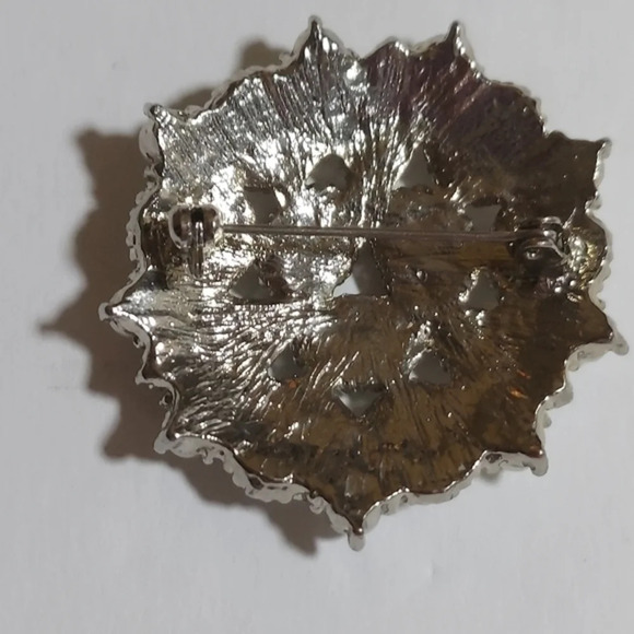 Vintage Silver‎ Pearl Cluster Brooch - Picture 3 of 6